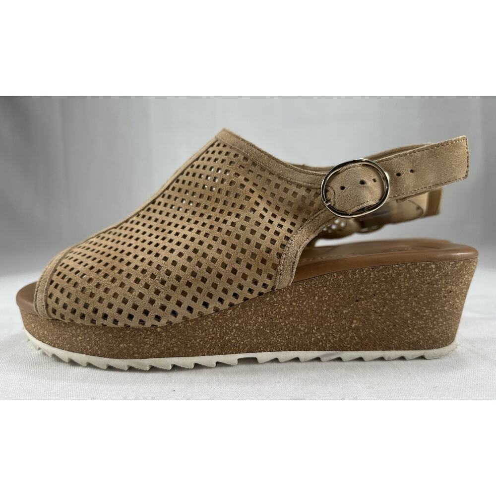 Paul Green Sandals ‘CLEO’ Wedge Slingback-sandals AU6-US8.5 World Travelers Fev.